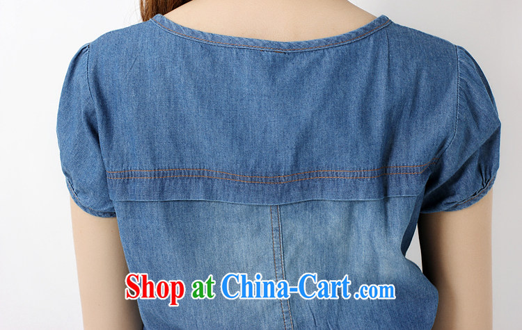 Which language is for summer 2015, the code is casual and stylish girl washable wear white denim dress retro blue L (110 - 119 ) jack pictures, price, brand platters! Elections are good character, the national distribution, so why buy now enjoy more preferential! Health