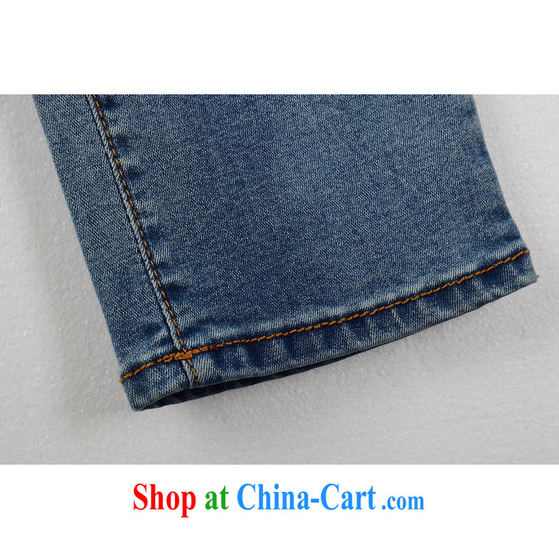 Hi Margaret slavery summer Korean version the code female cartoon patterns and stylish stamp spring tension, high-waist jeans M 21,179 blue 40 190 jack, hi Maria slavery, and shopping on the Internet
