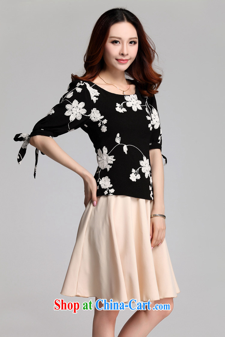The e-mail package the obesity mm value two-part kit dresses 2015 Summer in Europe a commuter style, sleeveless body skirt rust flower skirt black 4XL waist 2 feet 9 pictures, price, brand platters! Elections are good character, the national distribution, so why buy now enjoy more preferential! Health