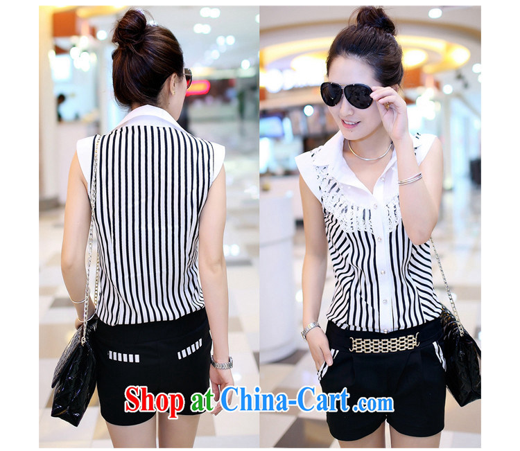 GAZA, Mason summer sleeveless snow-woven shirts Women's Shorts Korean Beauty shirt two-piece black M pictures, price, brand platters! Elections are good character, the national distribution, so why buy now enjoy more preferential! Health