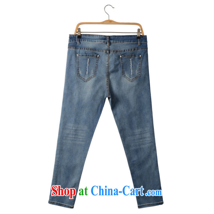 Thin (NOS) summer XL female inserts drilling thin beauty spring tension, high-waist breathable casual jeans M 21,161 blue 38 175 Jack left and right pictures, price, brand platters! Elections are good character, the national distribution, so why buy now enjoy more preferential! Health