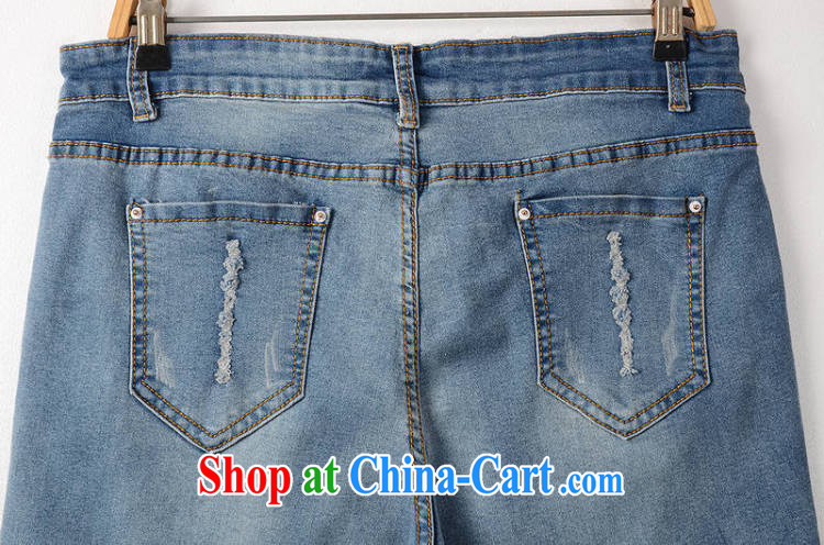 Thin (NOS) summer XL female inserts drilling thin beauty spring tension, high-waist breathable casual jeans M 21,161 blue 38 175 Jack left and right pictures, price, brand platters! Elections are good character, the national distribution, so why buy now enjoy more preferential! Health