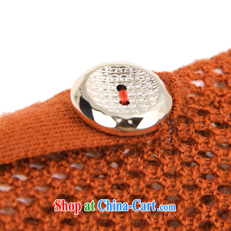 2014 mm thick autumn and the new knit-large code cardigan sweater jacket HH 9805 orange L, former Yugoslavia, Mak, and shopping on the Internet