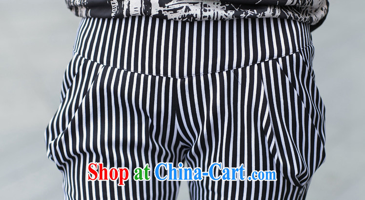 Increase the thick mm summer 2015 larger female 7 pants thick sister striped short New graphics thin pencil pants black-and-white stripes 5 XL recommendations 200 - 220 Jack pictures, price, brand platters! Elections are good character, the national distribution, so why buy now enjoy more preferential! Health