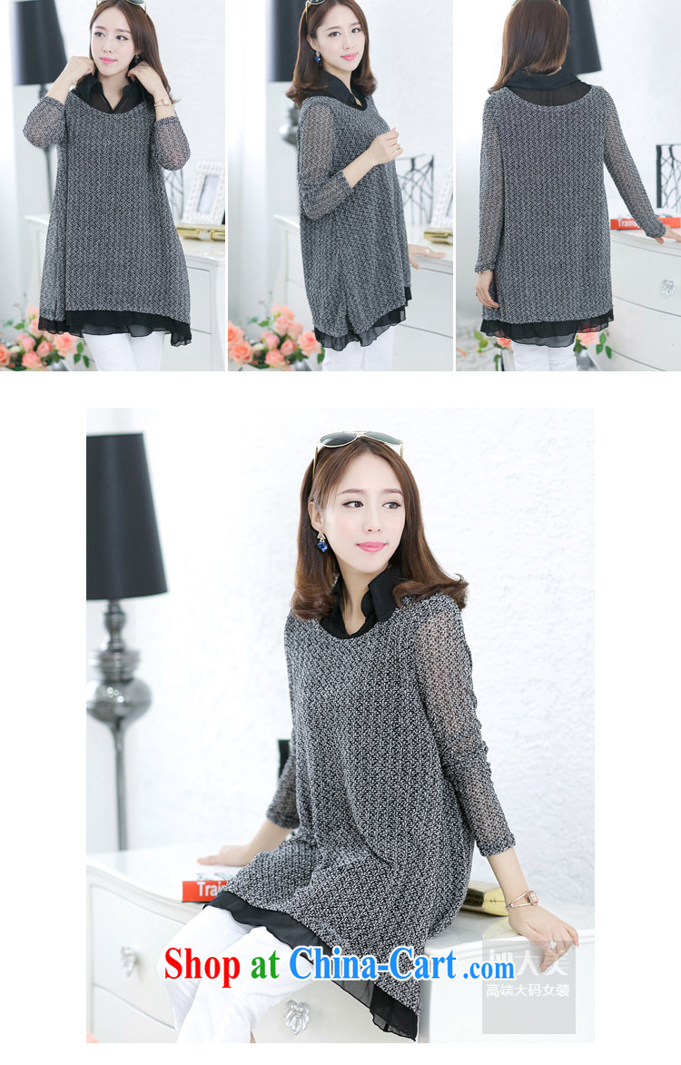 Increase the emphasis on mm spring loaded new 2015 maximum code female thick sister knit-leave of two long-sleeved light sweater gray 2 XL pictures, price, brand platters! Elections are good character, the national distribution, so why buy now enjoy more preferential! Health