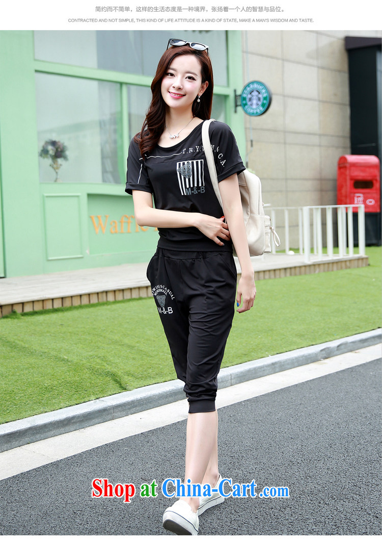 Lord show 2015 summer new, larger female casual short-sleeved two-piece Sport Kit 6048 2023 black XXXL recommendations 145 jack - 170 Jack pictures, price, brand platters! Elections are good character, the national distribution, so why buy now enjoy more preferential! Health
