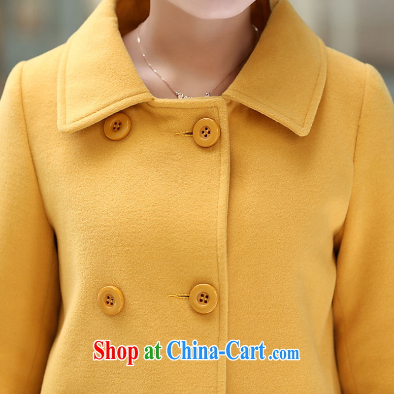 The line spend a lot, girls in winter, Korean video thin thick mm simple and thick double-small pocket loose hair that jacket ST B - the red 4 XL, sea routes, the Code women, on-line shopping