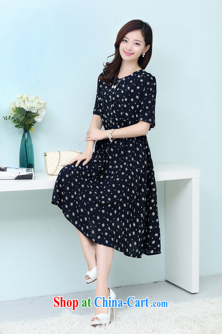 The Ju-Yee Nga new summer the Code women's clothing Korean bohemian long skirt floral thick sister graphics thin 4 XL cotton dress YJ 73,382 Crown XXXXL pictures, price, brand platters! Elections are good character, the national distribution, so why buy now enjoy more preferential! Health