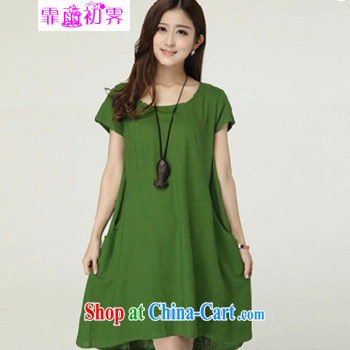 Onpress International Rain underglaze early 2015 summer new Korean version loose the code female cowboy stamp duty short-sleeved dresses F 461 fancy XXL pictures, price, brand platters! Elections are good character, the national distribution, so why buy now enjoy more preferential! Health
