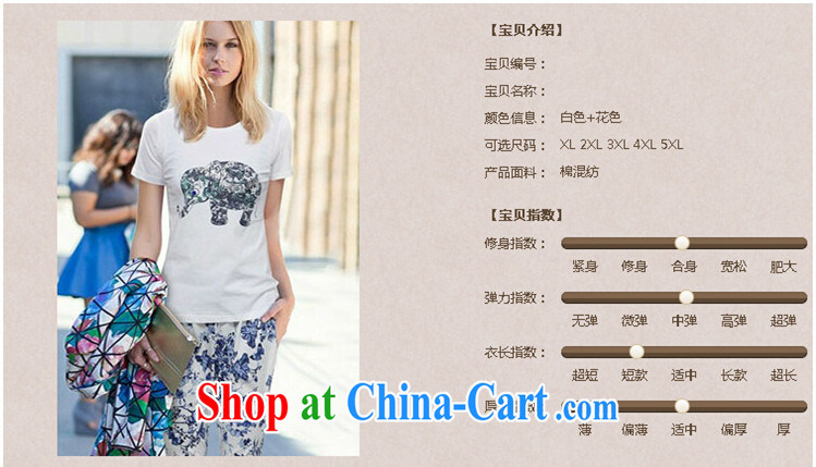 Tang year 2014 Summer in Europe and America, the girl is pure cotton short-sleeved T-shirt casual two-piece + spring 100 to suit Houston white + suit/8076 XL 110 - 125 Jack left and right pictures, price, brand platters! Elections are good character, the national distribution, so why buy now enjoy more preferential! Health