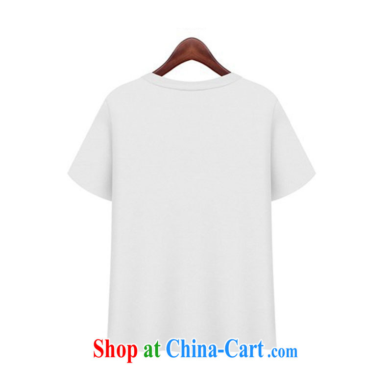 MR HENRY TANG year 2014 Summer in Europe and America, the ladies cotton short-sleeved T-shirt and Leisure Kit + spring 100 to suit Houston white + suit/8076 XL 110 - 125 jack, Tang, and shopping on the Internet