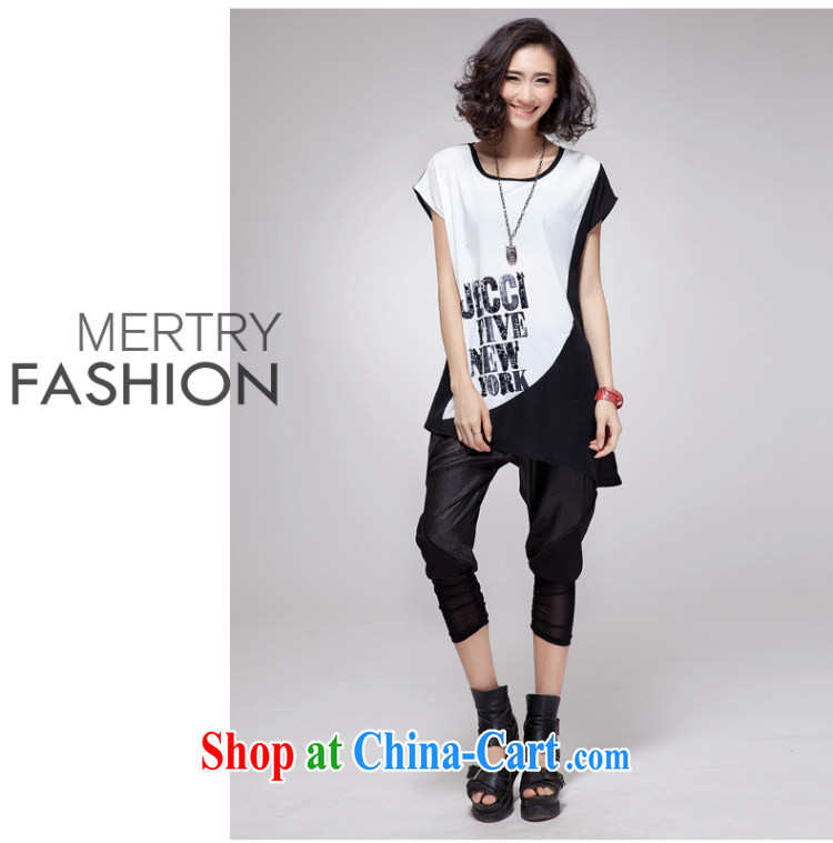 The Gore level in Europe and America, summer mm thick fat girl larger female casual relaxed waist, 7, female trousers black XXXL pictures, price, brand platters! Elections are good character, the national distribution, so why buy now enjoy more preferential! Health