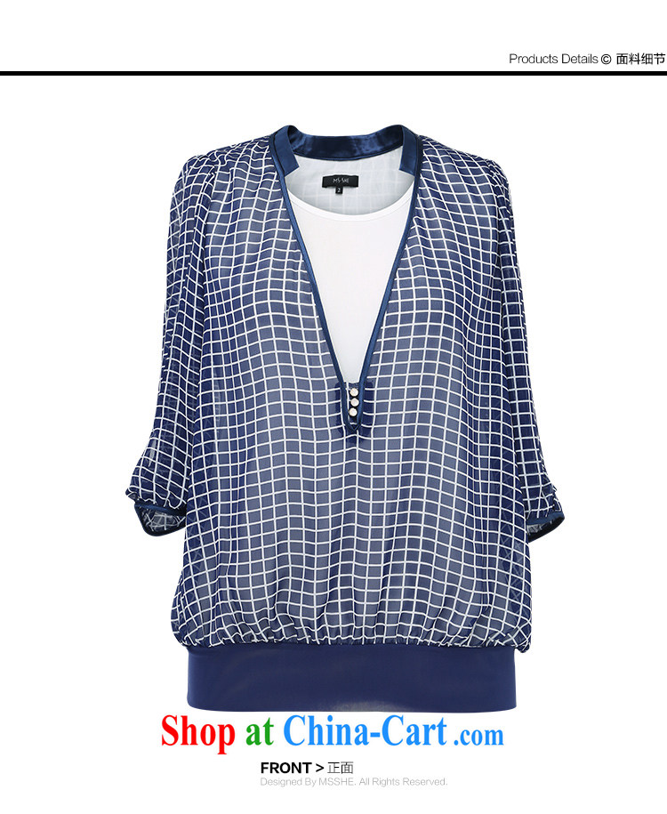 MsShe XL female snow woven shirts 2015 summer new recreational leave two beauty, snow-woven shirts 7043 blue 6 XL pictures, price, brand platters! Elections are good character, the national distribution, so why buy now enjoy more preferential! Health
