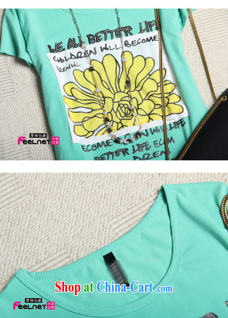 anderson, homemade Korean female sweet summer new, 2014 loose short-sleeve girls T-shirt 2176 green 6 XL code pictures, price, brand platters! Elections are good character, the national distribution, so why buy now enjoy more preferential! Health