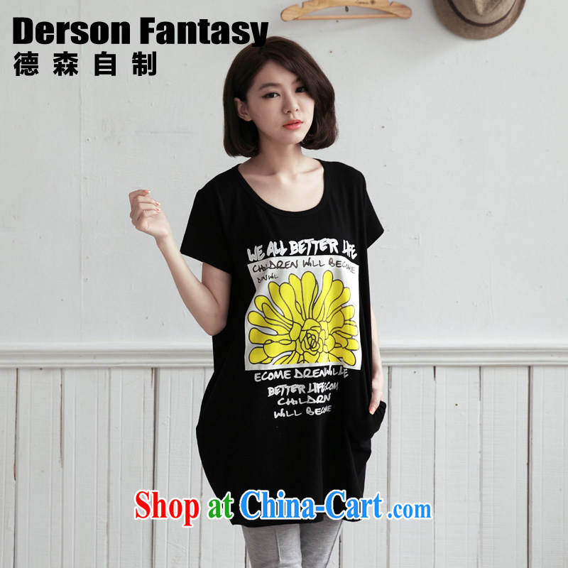 anderson, homemade Korean female sweet summer new 2014 loose short-sleeve girls T-shirt 2176 green 6 XL codes, Anderson, homemade (Derson Fantasy), online shopping