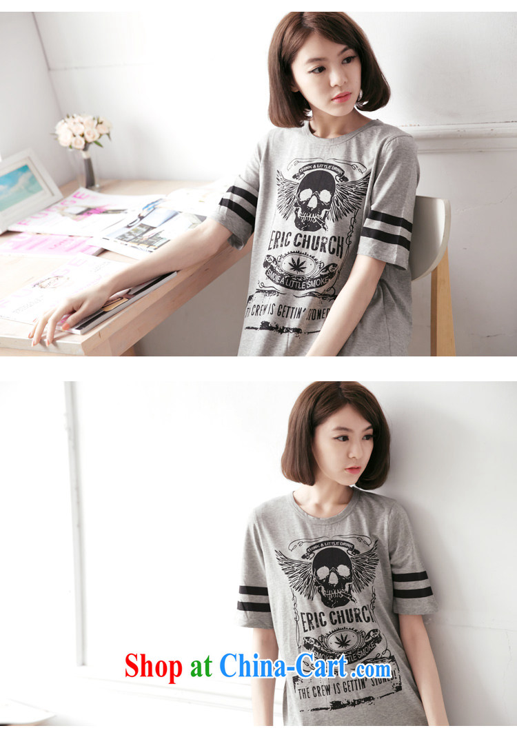 anderson, homemade Korean female sweet summer new, 2014 loose short-sleeve girls T-shirt 2159 gray 6 XL code pictures, price, brand platters! Elections are good character, the national distribution, so why buy now enjoy more preferential! Health