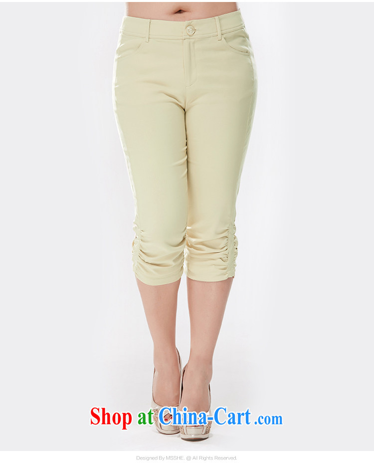 MsShe XL female 7 pants 2015 new thick mm video thin beauty cotton pants 6956 new the blue T 3 pictures, price, brand platters! Elections are good character, the national distribution, so why buy now enjoy more preferential! Health
