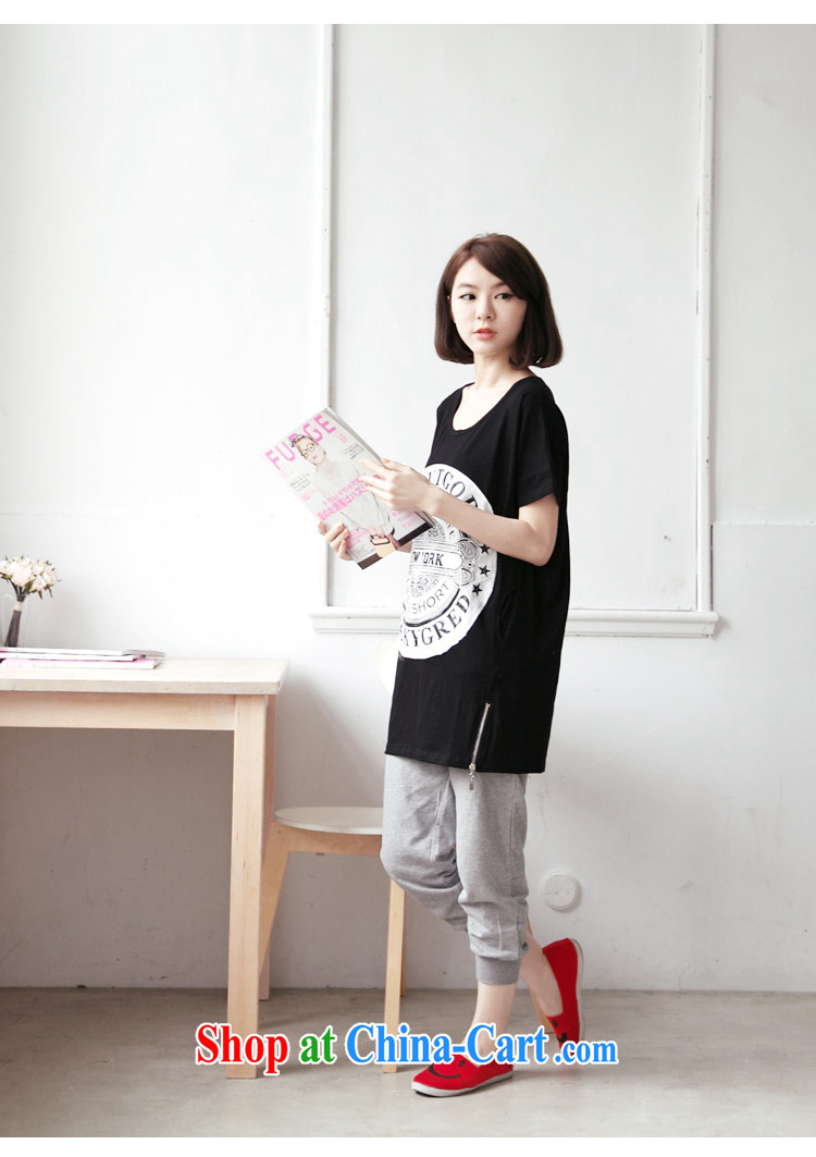 anderson, homemade Korean female sweet summer new, 2014 loose short-sleeve girls T-shirt 2161 black 5 XL code pictures, price, brand platters! Elections are good character, the national distribution, so why buy now enjoy more preferential! Health