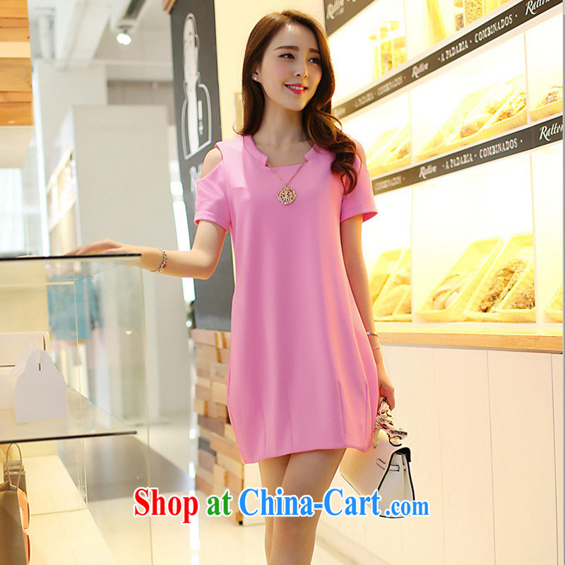 teacher Lin, taolin) European version 2014 summer New Beauty video thin dress code the girls short skirts pink 4 XL Amoy, Lin (taolin), online shopping