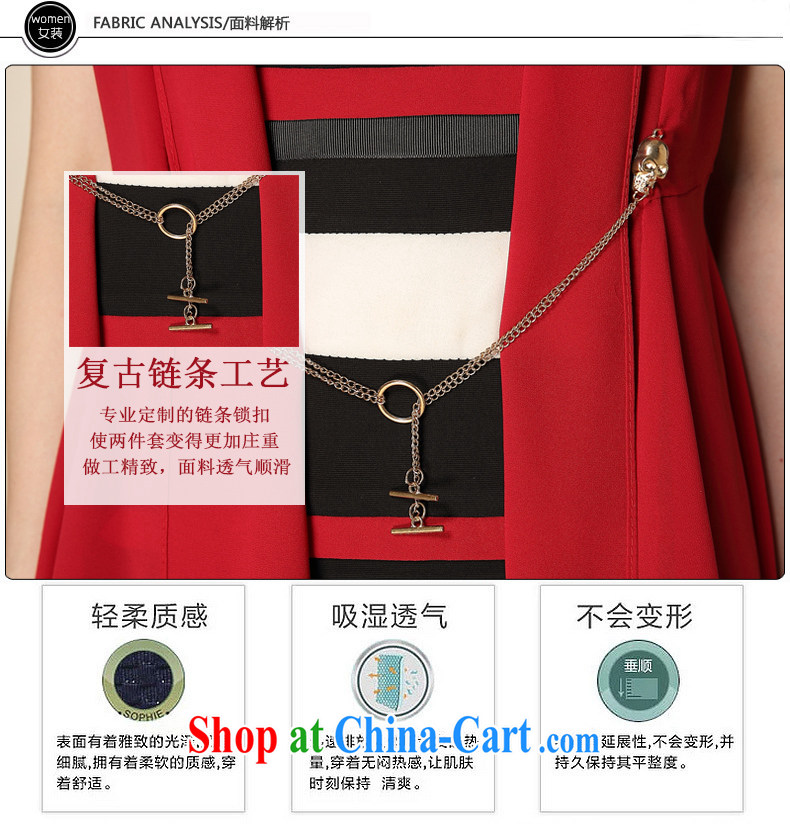 The Payment Card in accordance with our 2014 girls summer mom with dress middle-aged short-sleeved beauty graphics thin two-piece Mount Snow woven skirt 1369 red XXXXL pictures, price, brand platters! Elections are good character, the national distribution, so why buy now enjoy more preferential! Health