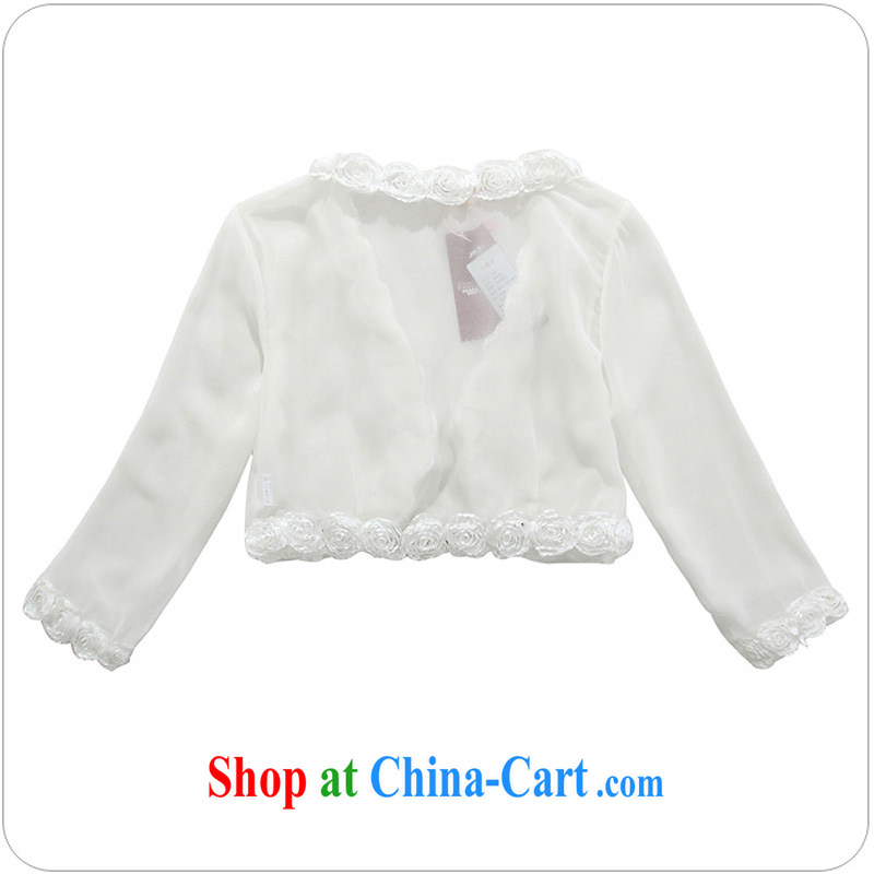 Constitution, XL jacket 2015 summer new Korean Fine blossoms border in cuff 100 snow ground woven shawl thick sister beach snow woven, white shoulders XL 3 160 - 180 jack, constitution and clothing, and shopping on the Internet