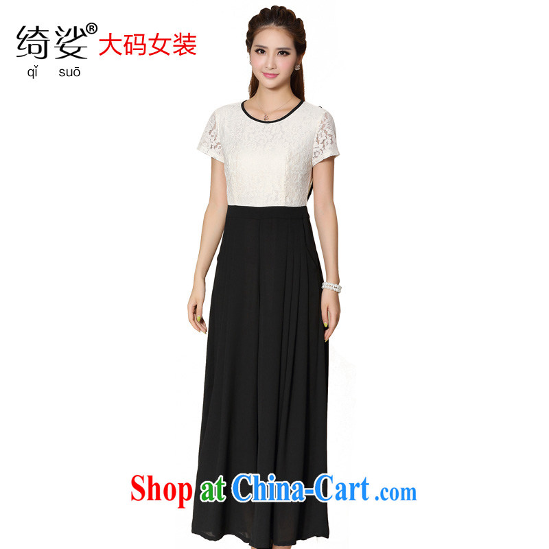 Most of the increase is indeed, ladies pants and skirts thick MM graphics thin summer New-lace snow woven dress pants Item No. 2135 black 4XL, cross-sectoral provision (qisuo), the Code women, shopping on the Internet