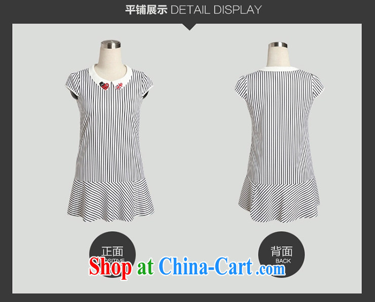 The Constitution is the female summer new dresses 2015 mm thick graphics thin stylish relaxed thick sister skirt 1494 black-and-white, 148 /7 XL pictures, price, brand platters! Elections are good character, the national distribution, so why buy now enjoy more preferential! Health