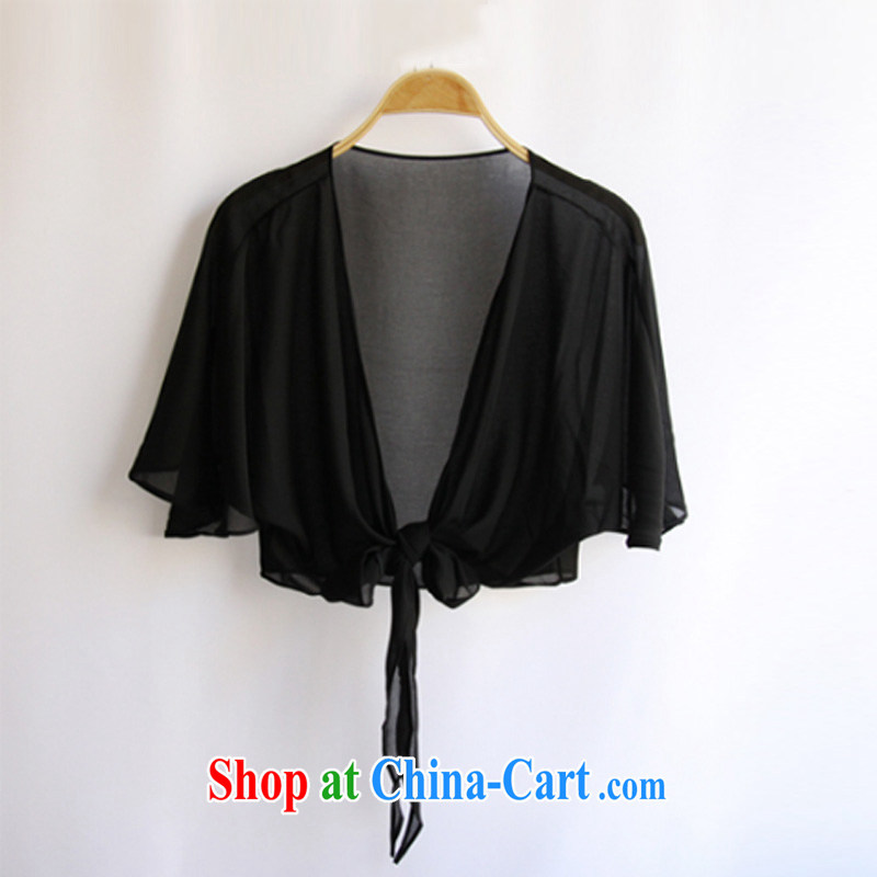 surplus to the Code female summer minimum ground short shawl jacket 2014 summer thick sister shawl bat sleeves, short xxxxl Black Other sizes please contact customer service, profit, and the Code women, shopping on the Internet