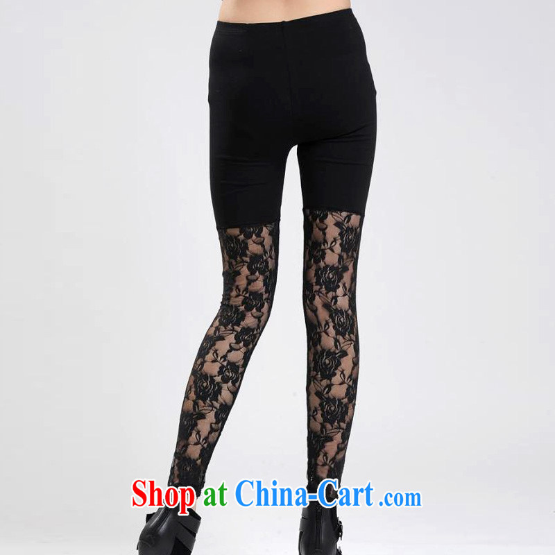 surplus to the yarn solid pants trousers 2014 summer maximum code female security waist, anti-Go beam waist-abdominal pain and meat insurance pants xxxxl black XXXXXL - tailored to surplus, and shopping on the Internet