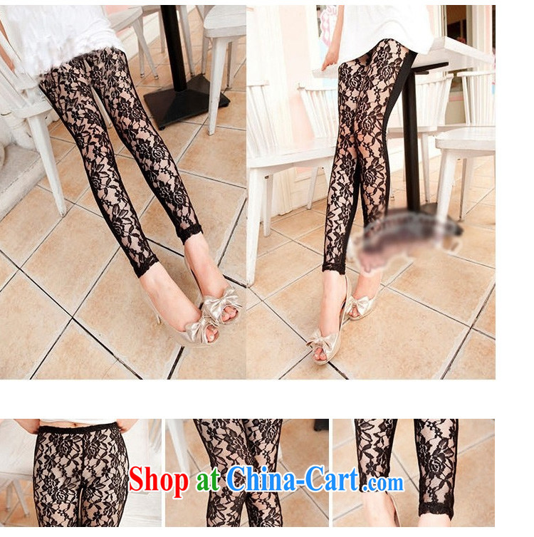 Surplus may, 2014 new spring and summer, the female pants sexy lace stitching solid pants thick mm Through castor pants graphics thin female pants xxxxl black XXXXL - Support the code pictures, price, brand platters! Elections are good character, the national distribution, so why buy now enjoy more preferential! Health