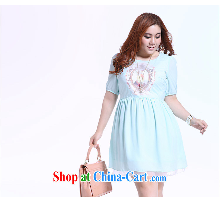Slim Li Su-summer new, larger female elegant European root yarn stitching retro hot picture 100 hem dresses Q 5203 light green XXXXL pictures, price, brand platters! Elections are good character, the national distribution, so why buy now enjoy more preferential! Health