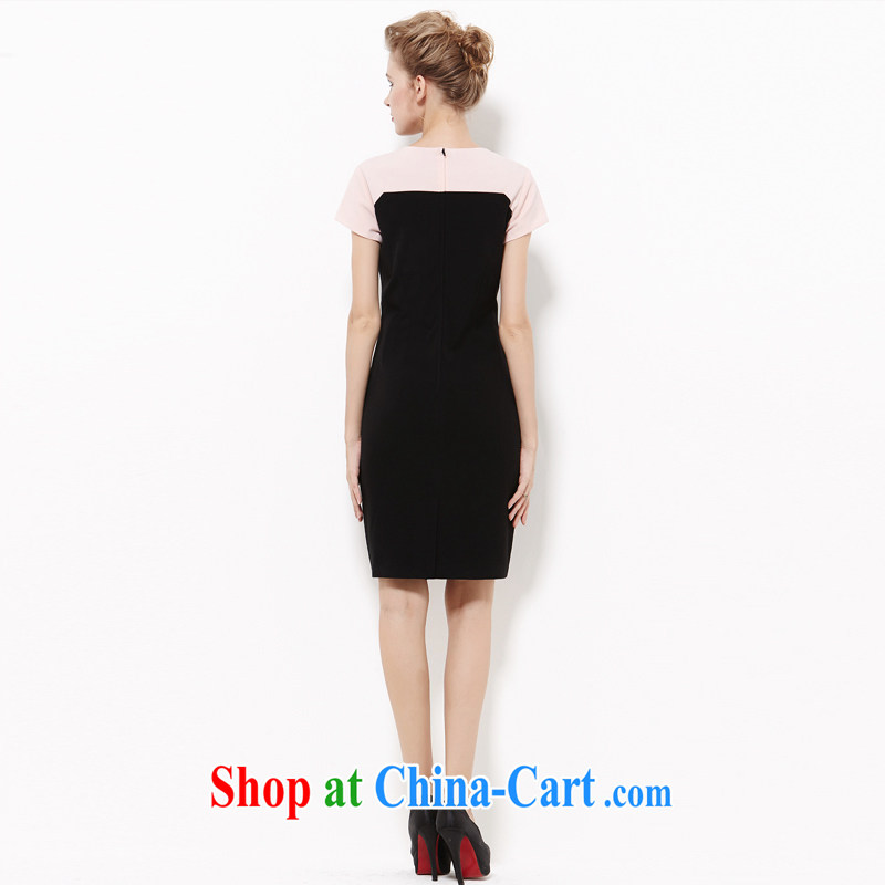 2014 Tomnrabbit new Europe and North America and indeed the larger female professional cotton Silk Dresses fat people video thin, summer B 14 259 photo color XXXL, Tomnrabbit, shopping on the Internet