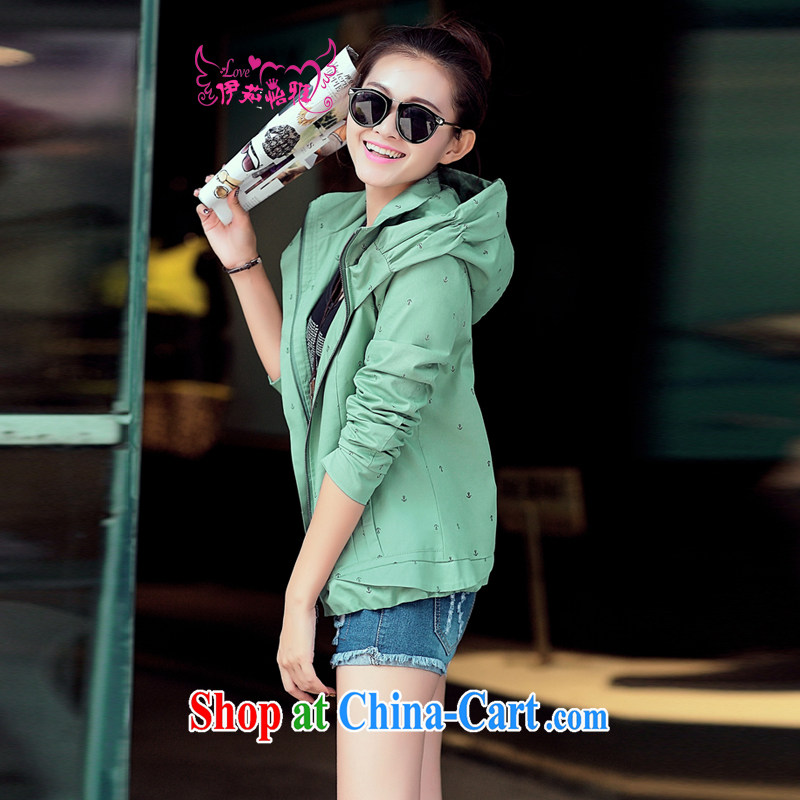 The Ju-Yee Nga the fertilizer and 2014 new autumn and replace the Code women jacket RY 890,765 light-blue XXXL, Ju-yee Nga, shopping on the Internet