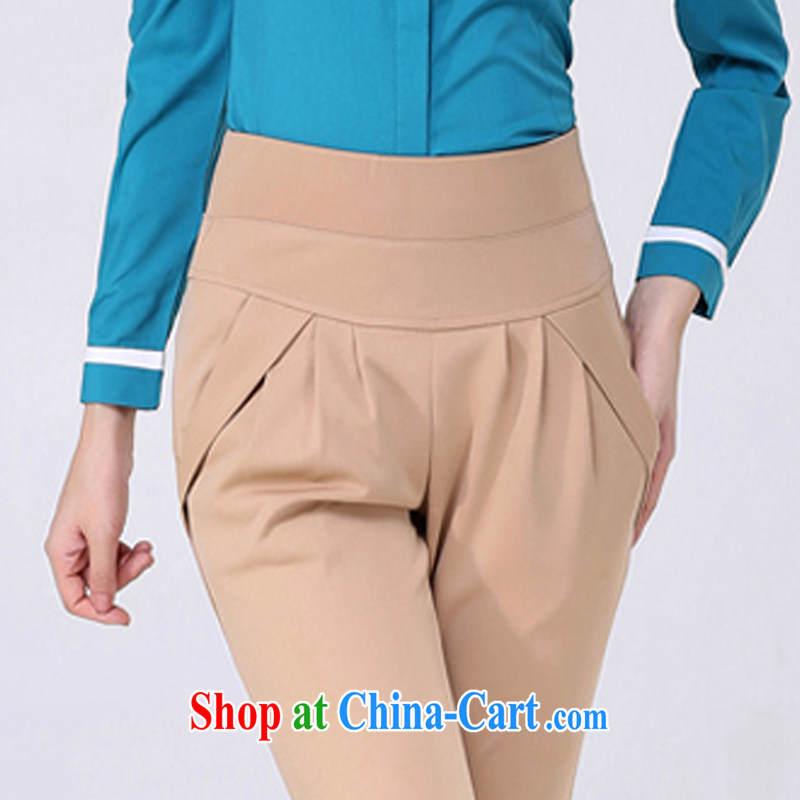and Chuang Chuang 2015 spring and summer thick girls with video skinny legs relaxed casual pants on the younger sister, female 6111 light card its color S, knowledge and strong and energetic, and, shopping on the Internet