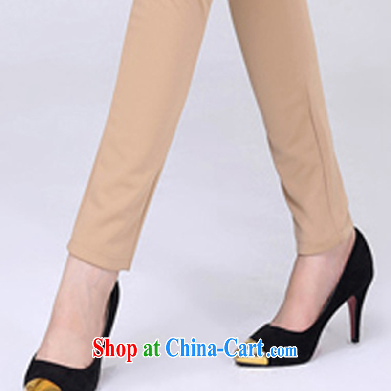 and Chuang Chuang 2015 spring and summer thick girls with video skinny legs relaxed casual pants on the younger sister, female 6111 light card its color S, knowledge and strong and energetic, and, shopping on the Internet