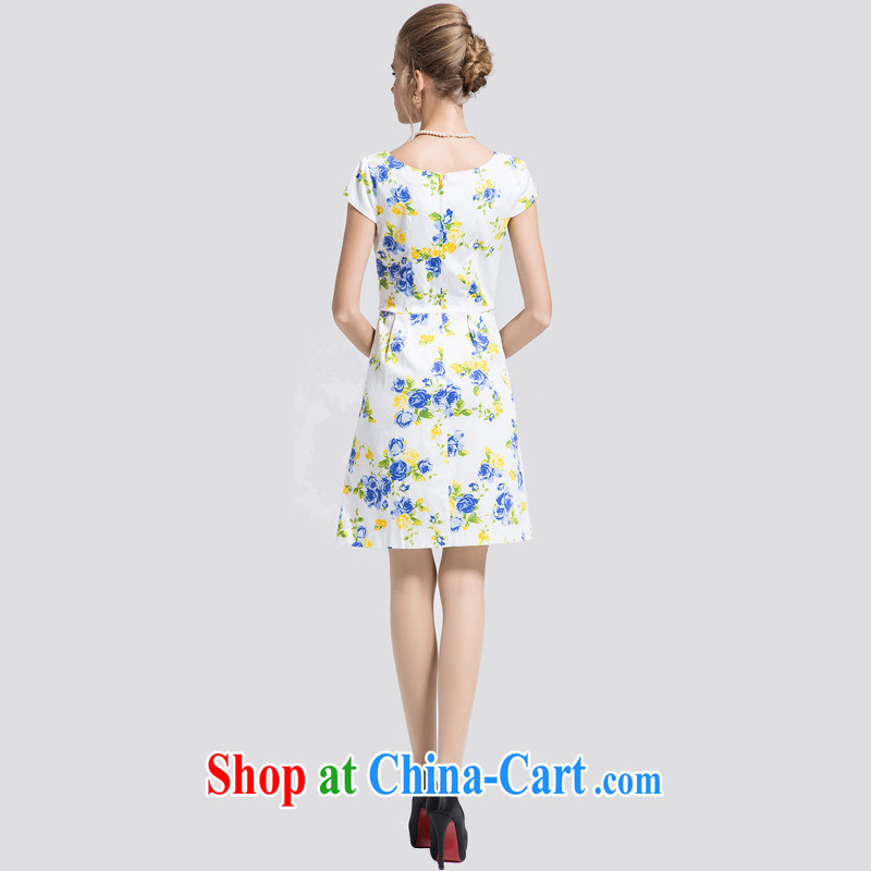 Tomnrabbit dresses floral graphics thin, picture color XXXL, Tomnrabbit, shopping on the Internet