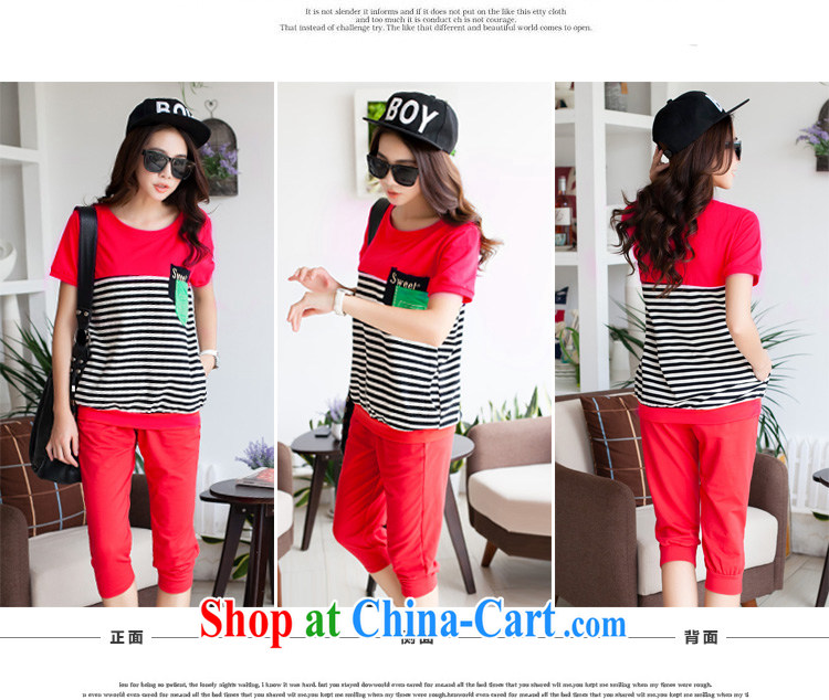 Szili Clinton's large, female 2015 summer new and indeed increase Leisure package girls thick MM cotton short-sleeve T-shirt 7 pants sport female Korean version thick sister gray XXXL pictures, price, brand platters! Elections are good character, the national distribution, so why buy now enjoy more preferential! Health