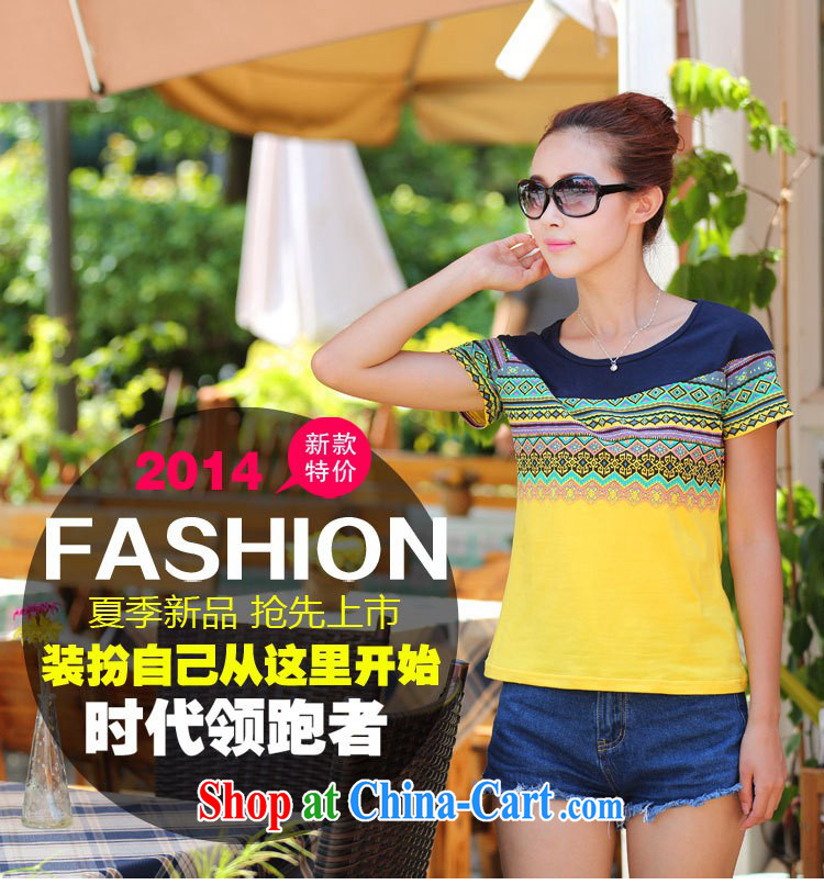 Szili Clinton's large, female T-shirts 2015 summer new thick MM graphics thin stamp 100 on T-shirt girls the fat increase ethnic wind personalized stamp duty of Korea Red 4 XL pictures, price, brand platters! Elections are good character, the national distribution, so why buy now enjoy more preferential! Health