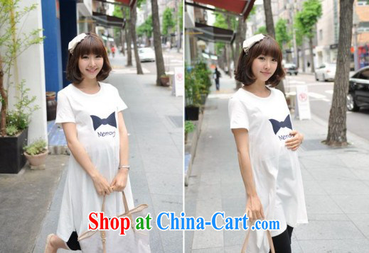 To Heart Color cabinet 2014 summer new Korean pregnant women long T shirt Bow Tie short sleeve does not rule out the pregnant T pension ll 153 white are code pictures, price, brand platters! Elections are good character, the national distribution, so why buy now enjoy more preferential! Health