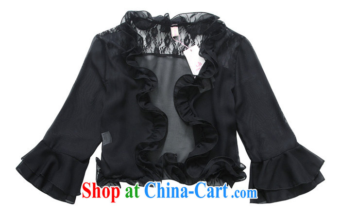 Constitution Yi Korean XL blouses 2015 new stylish and fresh mushroom and snow-woven Web yarn horn cuff sunscreen shirt thick mm T-shirt, a black shawl large XL 3 160 - 180 Jack pictures, price, brand platters! Elections are good character, the national distribution, so why buy now enjoy more preferential! Health