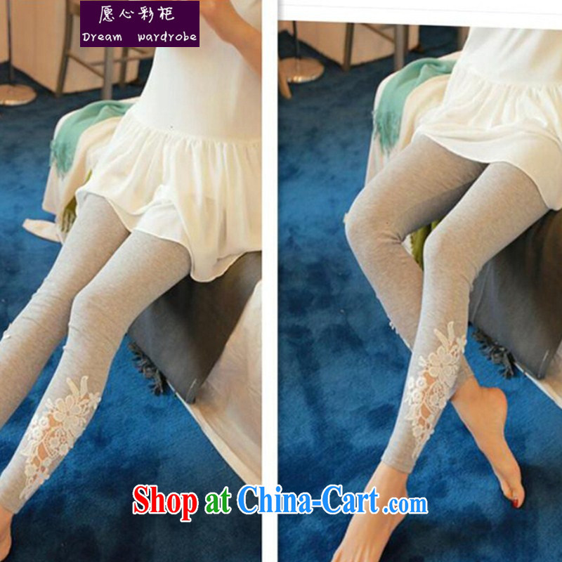 would like to heart Color cabinet 2014 summer new pregnant women with side lace flower stitching pregnant women pants solid spring and summer, pregnant women, and pants by 7218 solid gray pants + White lace L, would like to heart color cabinets, shopping on the Internet