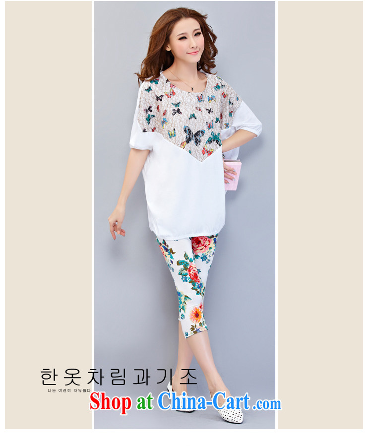 Michael Scott, The 2015 Code women cotton loose T-shirt and FAT and FAT mm summer sport and leisure suite 9521 white XXXXL pictures, price, brand platters! Elections are good character, the national distribution, so why buy now enjoy more preferential! Health