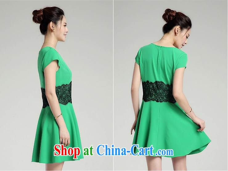 Constitution the XL women 2015 spring and summer new stylish solid-colored high-end lace short sleeve girls dresses 1469 apricot 138/6 XL pictures, price, brand platters! Elections are good character, the national distribution, so why buy now enjoy more preferential! Health