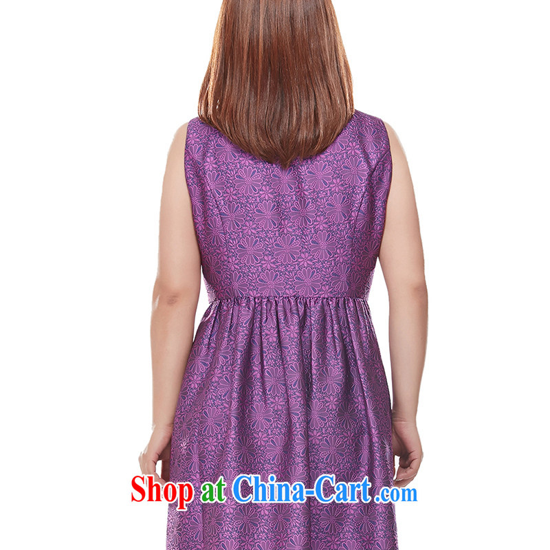 MsShe XL ladies' 2014 round-collar 100 to vest skirt clearance 7331 purple 2 XL, Susan Carroll, Ms Elsie Leung Chow (MSSHE), online shopping