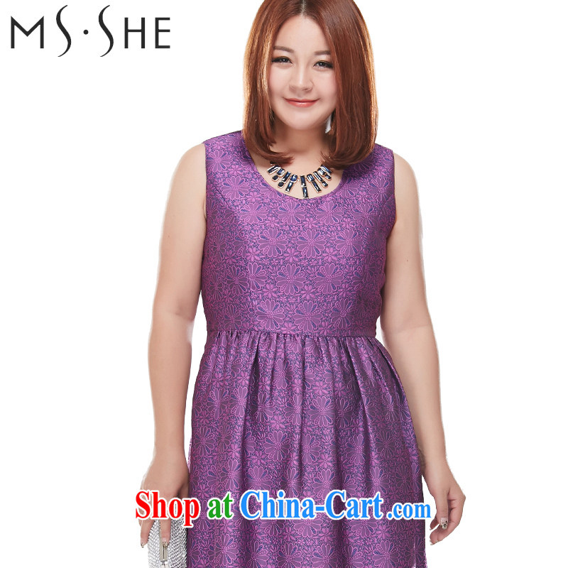 MsShe XL ladies' 2014 round-collar 100 to vest skirt clearance 7331 purple 2 XL, Susan Carroll, Ms Elsie Leung Chow (MSSHE), online shopping