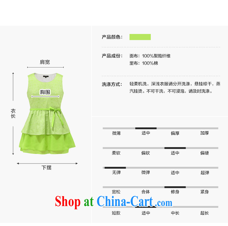 msshe XL women summer 2015 mm thick cultivating pure color round collar sleeveless vest short skirts dresses 7336 green 4 XL pictures, price, brand platters! Elections are good character, the national distribution, so why buy now enjoy more preferential! Health