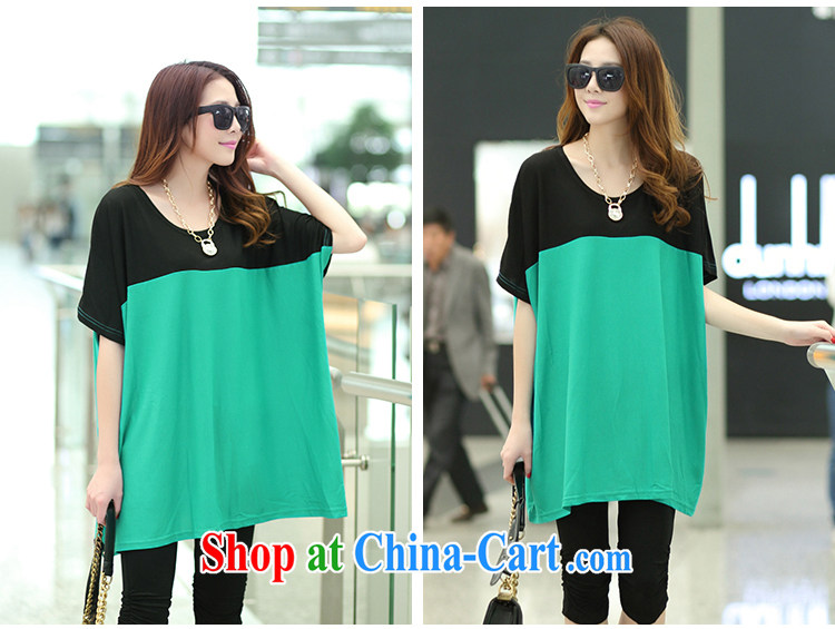 would like to heart Color cabinet 2014 summer new pregnant women with 200 Jack dual-color loose pregnant women T shirt short-sleeved T-shirt ultra-fat large Code women by 676 black and green are code pictures, price, brand platters! Elections are good character, the national distribution, so why buy now enjoy more preferential! Health