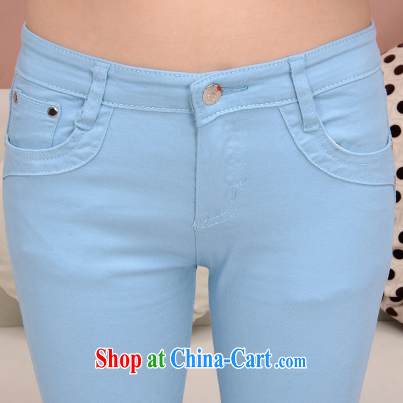 Cheuk-yan Yi Lai film summer 2015 the Code women ground 100 minimalist candy colored pants beauty video skinny legs pants AX 801 black 31, Cheuk-yan Yi Lai, and, on-line shopping