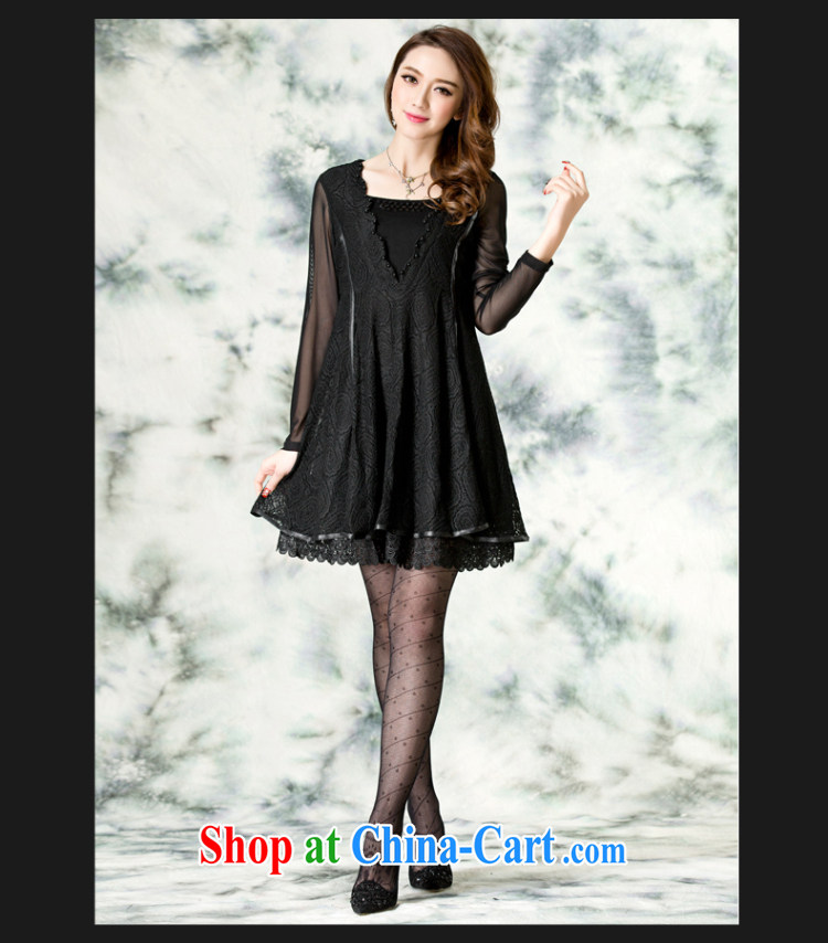 Colorful, Autumn 2014 the new, larger women mm thick aura video thin nail Pearl solid long-sleeved dresses A 1559 black XL pictures, price, brand platters! Elections are good character, the national distribution, so why buy now enjoy more preferential! Health