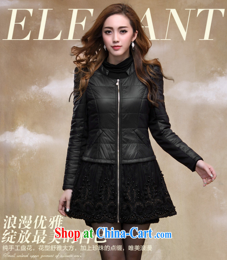 Jacob (yartcs) Autumn 2014 the new thick mm Korea and indeed XL thin quilted coat jacket girls A 8113 black 3 XL small spot offers pictures, price, brand platters! Elections are good character, the national distribution, so why buy now enjoy more preferential! Health